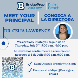 Virtual Meeting - Meet your Principal